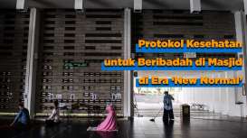 Protokol Kesehatan untuk Beribadah di Masjid di Era New Normal