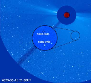 Soho Temukan Komet ke 4.000