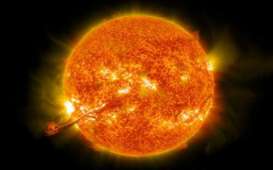 Lithium di Ruang Angkasa Diproduksi di Matahari?