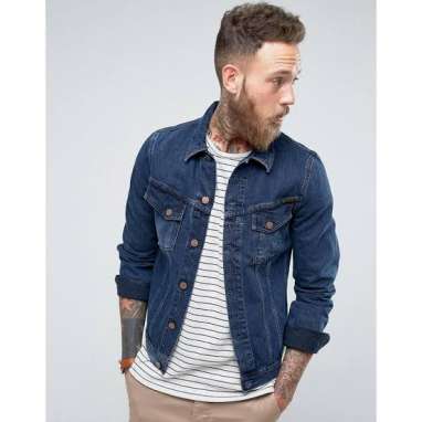 9 Mix and Match Jaket Denim untuk Pria