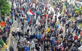 Demo Tolak UU Cipta Kerja di Jogja Ricuh hingga ke Malioboro