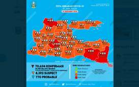 Update Corona Jawa Timur, Enam Daerah Jadi Zona Merah