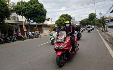 Tampil Keren dan Eksklusif, Touring Ala Komunitas Honda PCX Banyuwangi