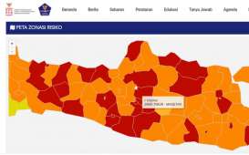 17 Daerah di Jawa Tengah Zona Merah Covid-19 pada Akhir 2020