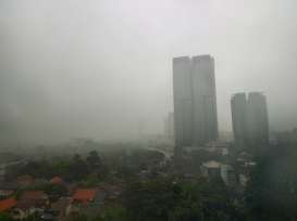 Cuaca Jakarta 12 Februari 2021, Hujan Disertai Petir dan Angin Kencang