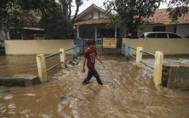 Banjir Sabtu 20 Februari, Begini Pantauan di Depok