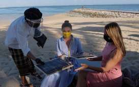 Vaksinasi di Zona Hijau Pariwisata Sanur Bali Lampaui Target