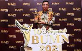 Dirut Pos Indonesia Raih CEO BUMN Terbaik Driving Transformation 2021