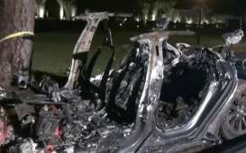 Kecelakaan yang Libatkan Mobil Tesla Tewaskan Dua Orang