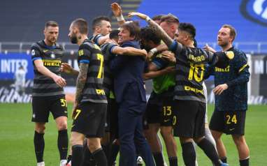 Hasil Liga Italia : Juventus Tersandung, Inter 5 Poin Lagi Scudetto
