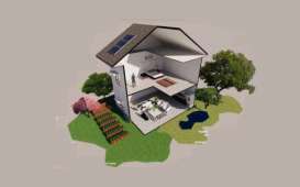 Rumah Hijau Jadi Rekomendasi Tata Ruang di Era Kehidupan Baru
