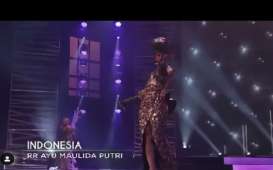 Makna dan Detail Gaun Komodo Ayu Maulida di Ajang Miss Universe 2020