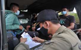 6.925 Orang Melakukan Rapid Test di Pos Penyekatan Arus Balik Bali