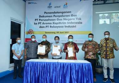 Manfaatkan Pipa Jumper Tambak Lorok, PGN Alirkan Gas ke Aroma Kopi