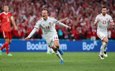 Hasil Grup B Euro 2020, Babak I Belgia 0 vs Finlandia 0, Denmark 1 vs Rusia 0