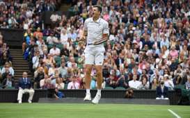 Hasil Tenis Wimbledon, Unggulan Kedua Daniil Medvedev Tersingkir