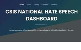 Alasan CSIS Hadirkan Platform Khusus Data soal Ujaran Kebencian