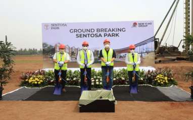 Yiho Development Laksanakan Peletakan Batu Pertama Sentosa Park 