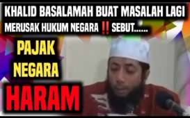 Ceramah Ustaz Khalid Basalamah Soal Pajak Negara Dianggap Haram Viral di Medsos