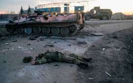 Tragis! Berikut Foto Terkini Situasi Ukraina Dibombardir Rusia