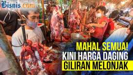 Mahal Semua! Kini Harga Daging Giliran Melonjak