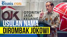 Jokowi Tunjuk 14 Kandidat Dewan Komisioner OJK!