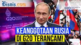 Akibat Perang, Rusia Ditendang dari G20 ?