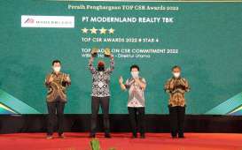 Modernland Realty Raih Penghargaan Top CSR Awards 2022