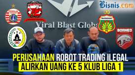 Persija, PSS dan Madura United Diperiksa terkait Robot Trading 