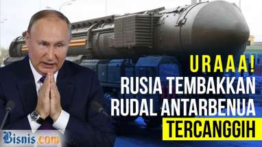 Dua Bulan Serang Ukraina, Rusia Tembakkan Rudal Antarbenua Tercanggih