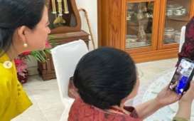 Rayakan Lebaran, Puan dan Megawati Silaturahmi Virtual Bersama Jokowi