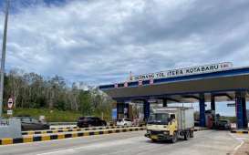 Jelang Puncak Arus Balik, Tol Trans-Sumatra Kayu Agung-Palembang Mulai Ramai