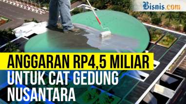 DPR Siapkan Rp4,5 Miliar untuk Cat Gedung Nusantara