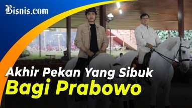 Prabowo Ajak Gibran Berkuda