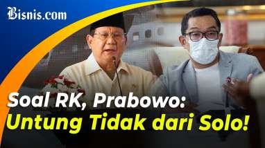 Prabowo Puji Sosok Ridwan Kamil, Kode Keras?