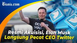 Elon Musk Resmi Akuisisi Twitter Rp683 Triliun