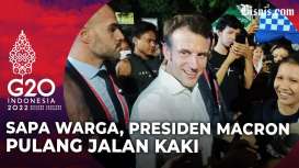 Momen Presiden Prancis Emmanuel Macron Ungkap Keindahan Bali