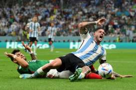 Klasemen Piala Dunia 2022 Grup C: Argentina Geser Arab Saudi