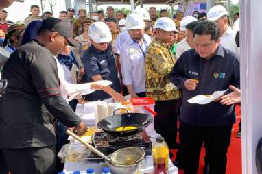 Percepatan, Pabrik Minyak Makan Merah Ditargetkan Beroperasi Awal Tahun Ini