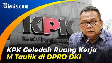 KPK Bawa Koper Usai Geledah Gedung DPRD DKI Jakarta