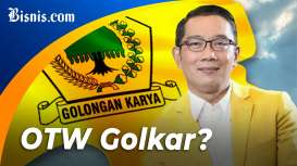 Menuju 2024, Ridwan Kamil Gabung Golkar?