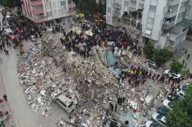 Update Gempa Turki: 284 Tewas dan 2.300 Orang Terluka