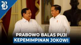 Jokowi Sebut Prabowo Berpotensi Jadi yang Teratas Jelang Pemilu 2024