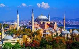 Begini Nasib Masjid Hagia Sophia usai Gempa Turki