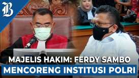 Hakim Vonis Mati Ferdy Sambo, Ini Poin yang Memberatkannya!