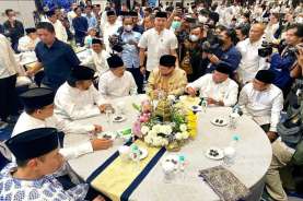 Airlangga 'Mesra' dengan Surya Paloh dan JK, Sinyal Gabung Koalisi Anies?