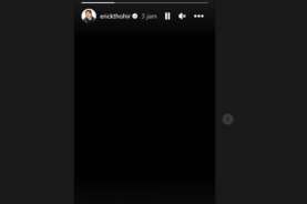 Piala Dunia U-20 Batal, Erick Thohir Upload Foto Hitam di Twitter dan Instagram