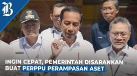 RUU Perampasan Aset, Jokowi: Itu Memang Inisiatif Pemerintah