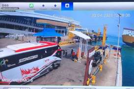 Pantauan Pergerakan Penumpang di Pelabuhan Merak Lebaran 2023