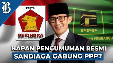Prabowo Akui Belum Terima Surat Pengunduran Diri Sandiaga Uno